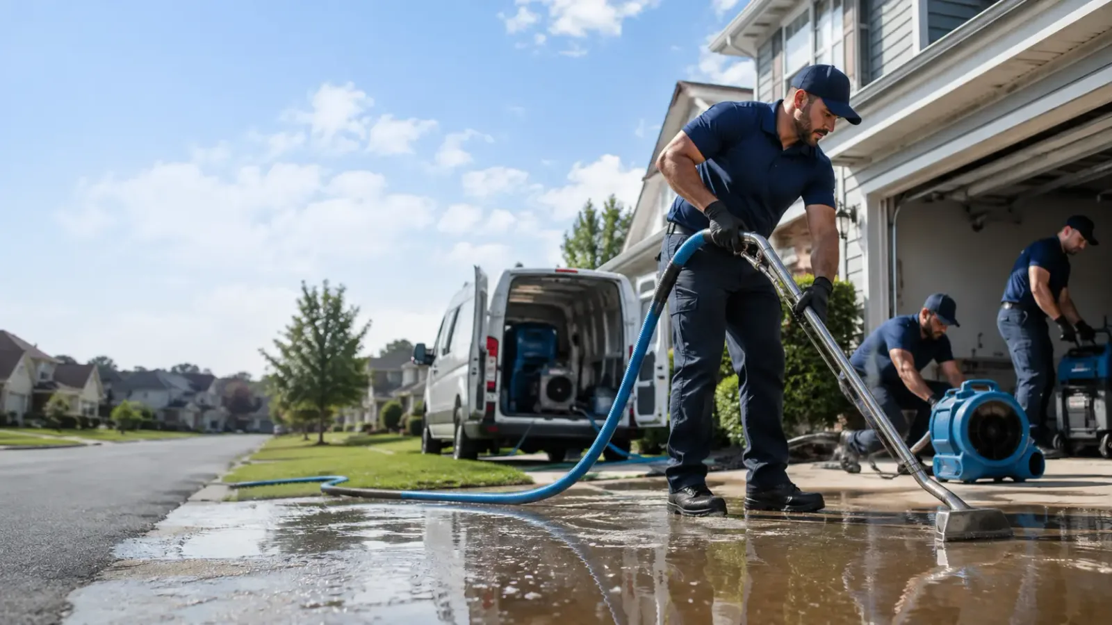 Flood Water Remediation in Clearwater, MN
